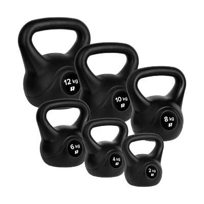 Kettlebell bitumiczny 6 kg REBEL ACTIVE