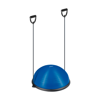 Półpiłka do balansowania, trener równowagi 58cm + pompka, REBEL ACTIVE