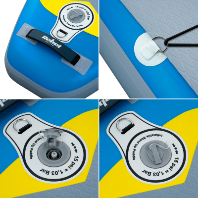 Deska SUP REBEL ACTIVE RBA4500 - niebieska