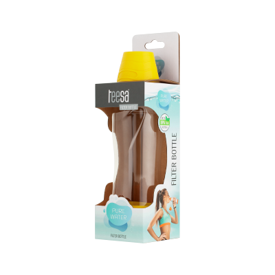 Butelka filtrująca TEESA PURE WATER YELLOW
