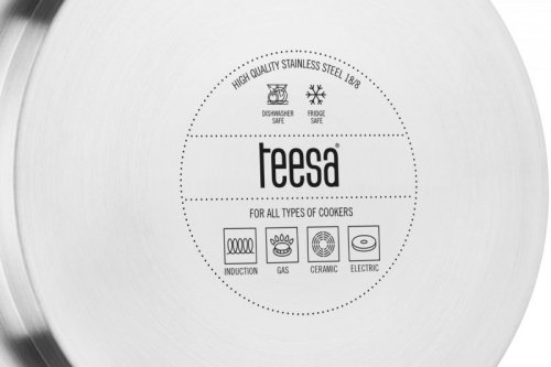Zestaw garnków z odłączaną rączką TEESA COOK EXPERT SINGLE HAND