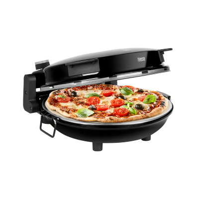 Piec do pizzy TEESA SUPREME, 1200 W, 32 cm , okienko , wyjmowany kamień