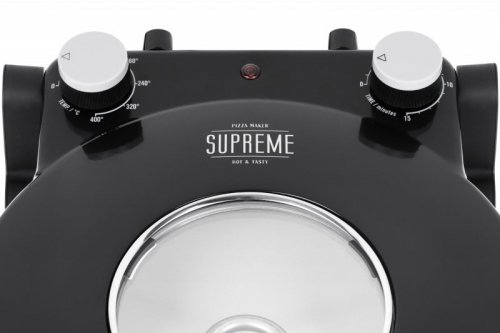 Piec do pizzy TEESA SUPREME, 1200 W, 32 cm , okienko , wyjmowany kamień