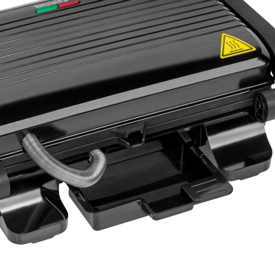 Panini grill TEESA, toster, opiekacz, 1000W, 3 pozycje