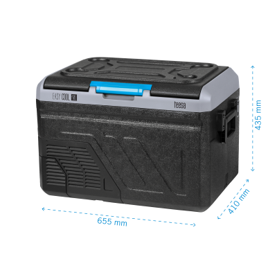 Profesjonalna lodówka turystyczna kompresorowa TEESA z funkcją mrożenia 40L DC12/24 AC 230V