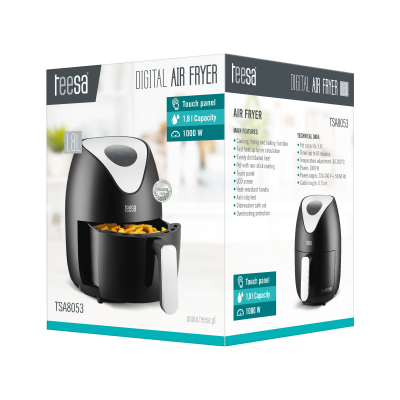 Frytkownica beztłuszczowa TEESA DIGITAL AIR FRYER 1,8L