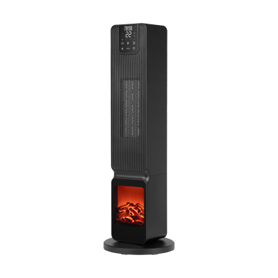 Terrmowentylator kolumnowy PTC Teesa z imitacją kominka (800/2000W)