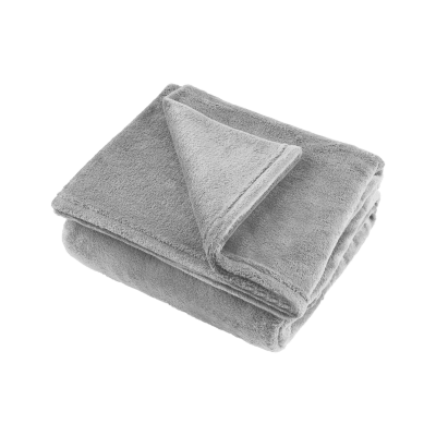Koc polarowy 200x220 cm TEESA - szary