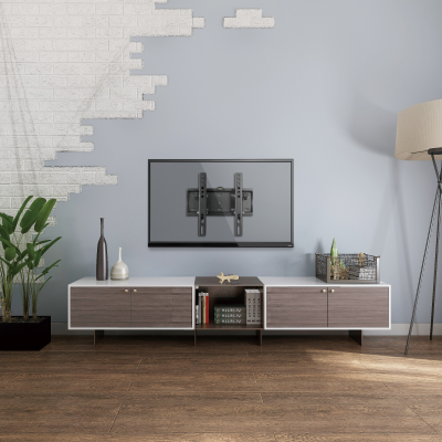 Uchwyt naścienny uniwersalny do LED TV (23-42&quot;)  regulacja w pionie