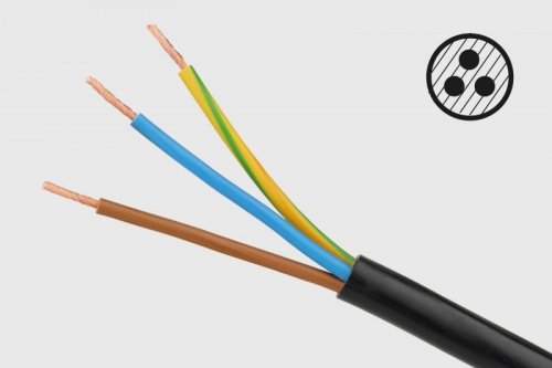 Listwa zasilajaca Rebel  5 gniazd z przełacznikiem, 1,5m (1,5mm)