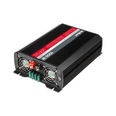 Przetwornica REBEL 12V/230V 1000W 2 gniazda  typu F :niemieckie