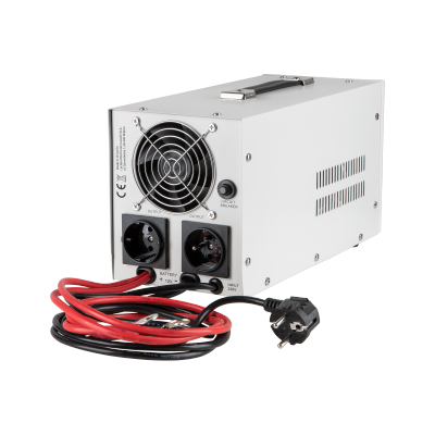 Zasilacz awaryjny KEMOT PROsinus-1000 przetwornica z czystym przebiegiem sinusoidalnym i funkcją ładowania 12V 230V 1000VA/700W