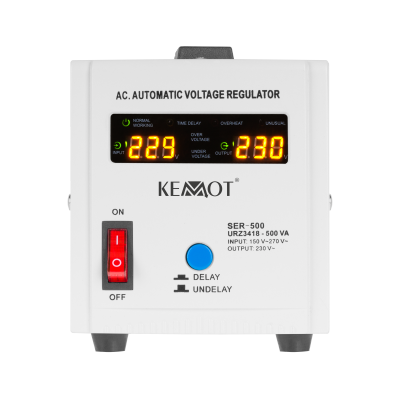 Automatyczny stabilizator napięcia  KEMOT SER-500