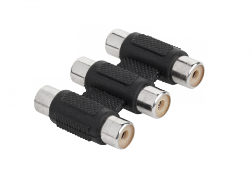 Złącze 3 RCA gn - 3 RCA gn