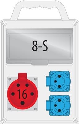 Rozdzielnica R-BOX SLIM B.SLIM-8S-3 Pawbol