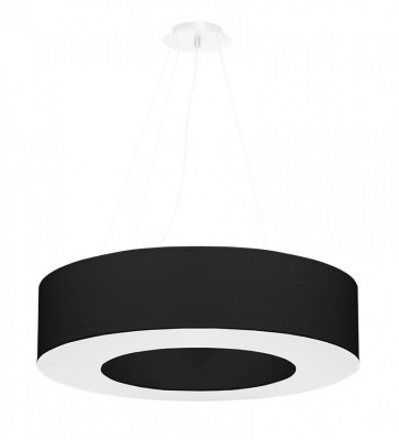 Żyrandol SATURNO 70 czarny