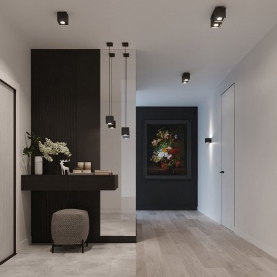Lampa wisząca QUAD 1 czarny