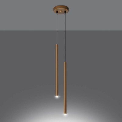 Lampa wisząca PASTELO 2 złota