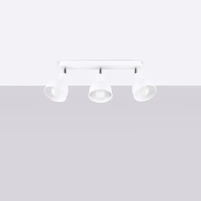 Plafon ELBA 3 biały