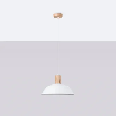 Lampa wisząca FANO biała