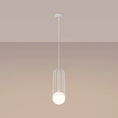 Lampa wisząca BRINA 1 biała