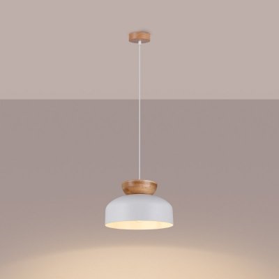 Lampa wisząca MARION biała