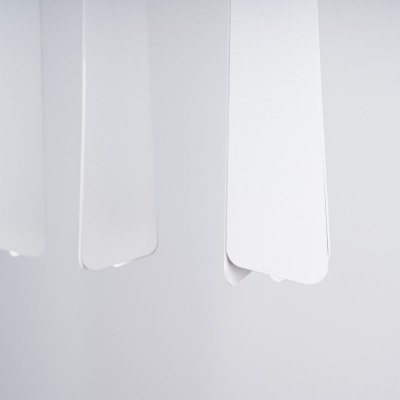 Lampa wisząca PRYSM 3L biała