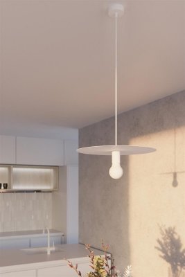 Lampa wisząca FLAVIO biała