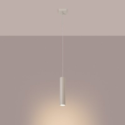 Lampa wisząca LAGOS 1 beżowa