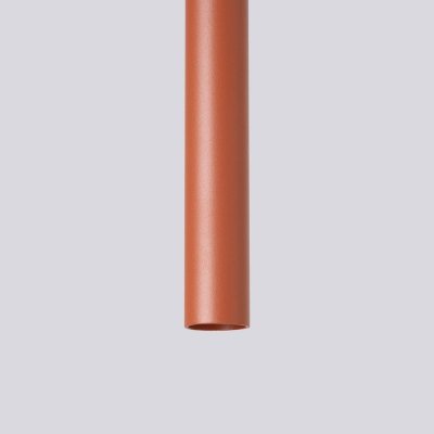 Lampa wisząca PASTELO 3P ochra czerwona