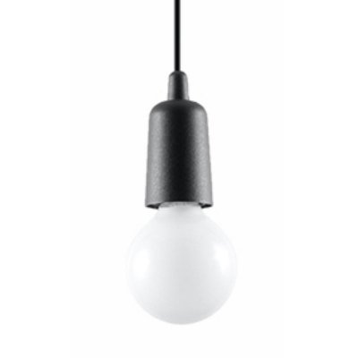 Lampa wisząca DIEGO 1 czarna