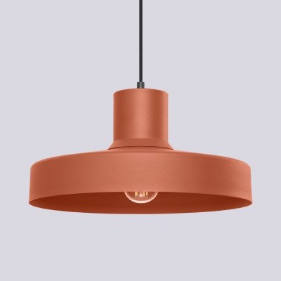 Lampa wisząca BILO ochra czerwona