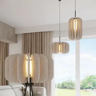 Lampa wisząca MULA 27 beżowa