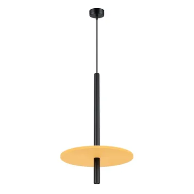 Lampa wisząca FELTRO 1 czarna/żółta