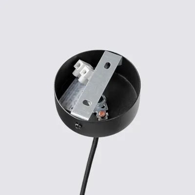 Lampa wisząca FELTRO 1 czarna/żółta