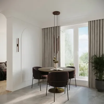 Lampa wisząca PASTELO 3P brązowa