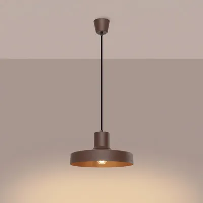 Lampa wisząca BILO brązowa