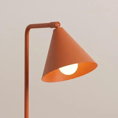 Lampa biurkowa NOX ochra czerwona