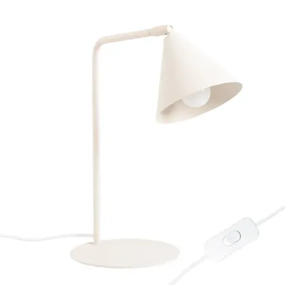 Lampa biurkowa NOX beżowa
