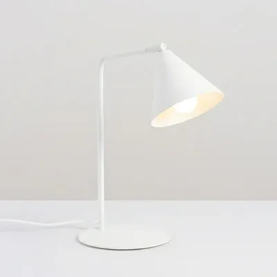 Lampa biurkowa NOX biała
