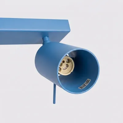 Plafon RING 6L błękitny