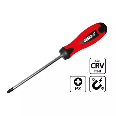 Wkrętak krzyżowy Pozidriv PZ2x150mm, CrV