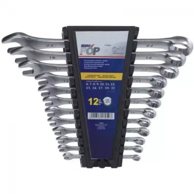 12 szt.CrV POP płas-oczk.6-14,17,19,22mm