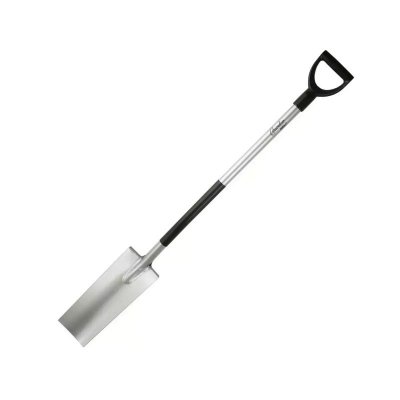 Szpadel drenarski, trzonek metalowy 127cm