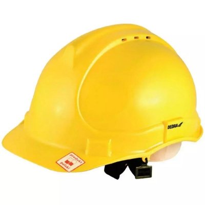 Kask ochronny, zielony