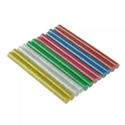 Zestaw klejów uniwers., brokat mix kolorów, 12szt, 7-8x100mm