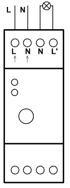 Wyłącznik zmierzchowy 16A/230V, 50Hz, 2-100lux, IP20 ALK-BOX Tracon Electric