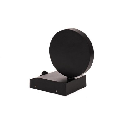 Projektor Oprawa Elewacyjna V-TAC 17W LED Czujnik Ruchu Okrągła Czarna IP65 VT-11020S 4000K 2520lm