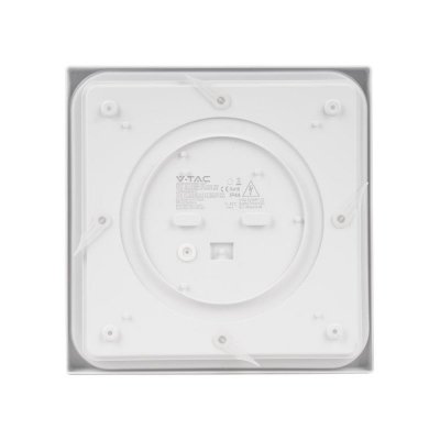Plafon V-TAC 30W LED Kwadrat IP44 42x42cm Biały VT-8630W-SQ 3000K 3000lm