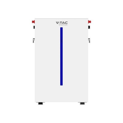 Magazyn Bank Energii V-TAC DEYE Ścienny/Podłogowy 51,2V 6.14kWh IP65 RW-M6.1 VT-RW-M6.1 10 Lat Gwarancji